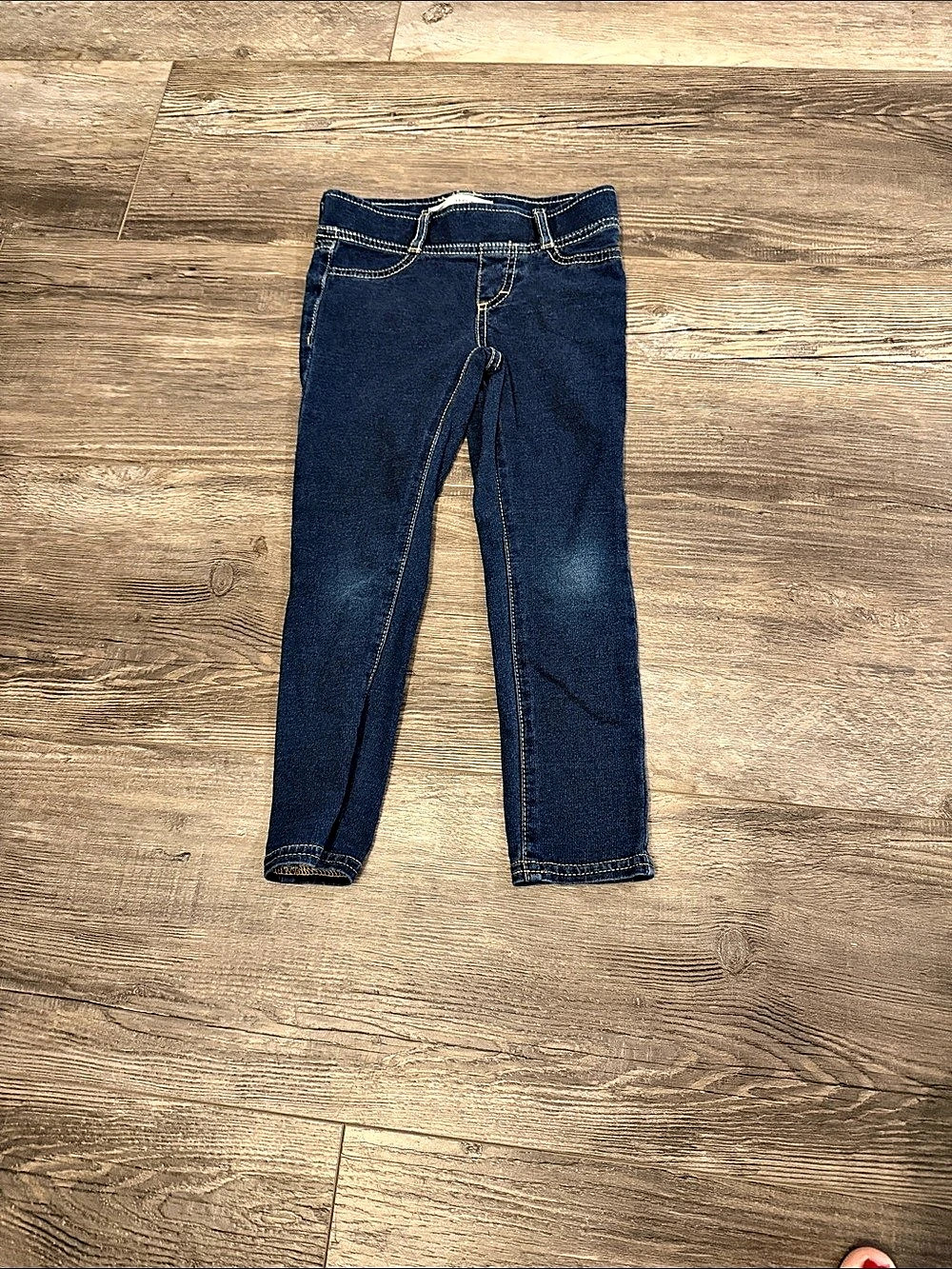 Levi's Girls Pull-On Denim Leggings Blue Girls 5